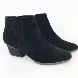 Blondo Valli Waterproof Suede Ankle Boots Booties